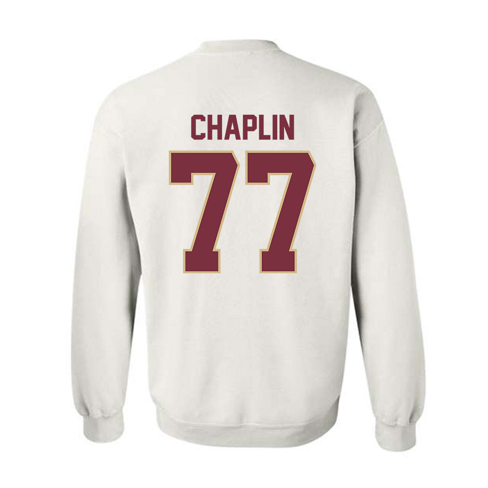 FSU - NCAA Football : Xavier Chaplin - Classic Shersey Crewneck Sweatshirt-1