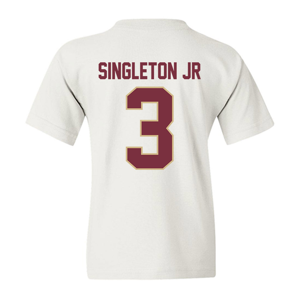FSU - NCAA Football : Samuel Singleton Jr - Classic Shersey Youth T-Shirt-1