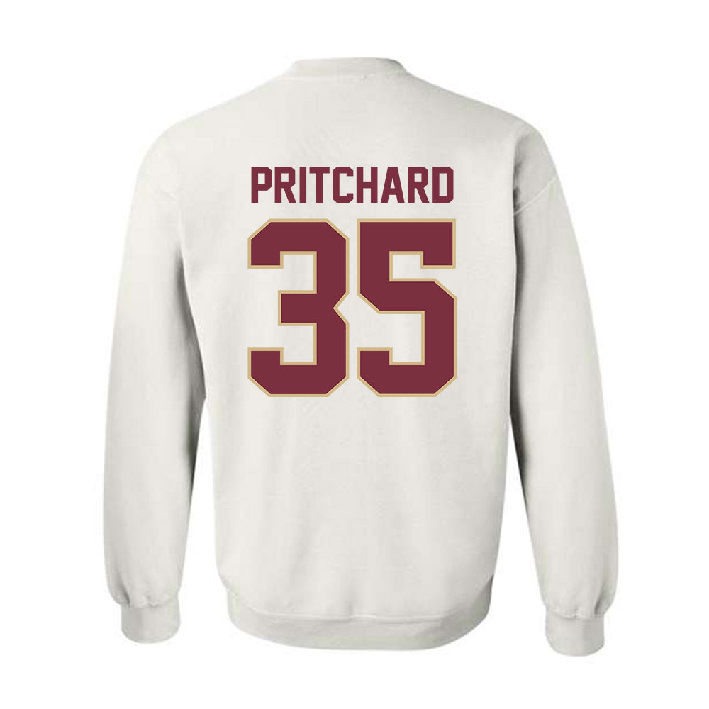 FSU - NCAA Football : Ethan Pritchard - Classic Shersey Crewneck Sweatshirt-1