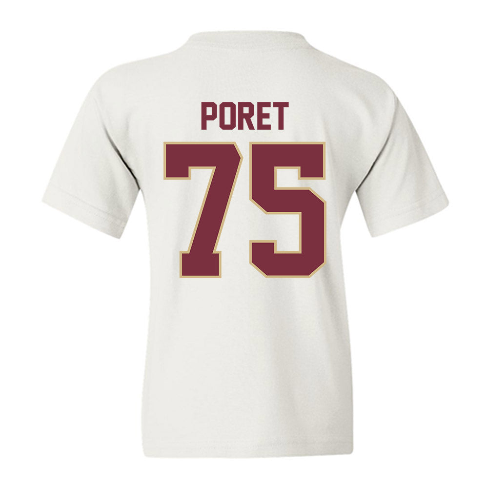 FSU - NCAA Football : Sean Poret - Classic Shersey Youth T-Shirt-1