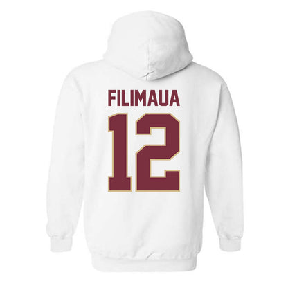 FSU - NCAA Women's Volleyball : Kyleene Filimaua - Classic Shersey Hooded Sweatshirt-1