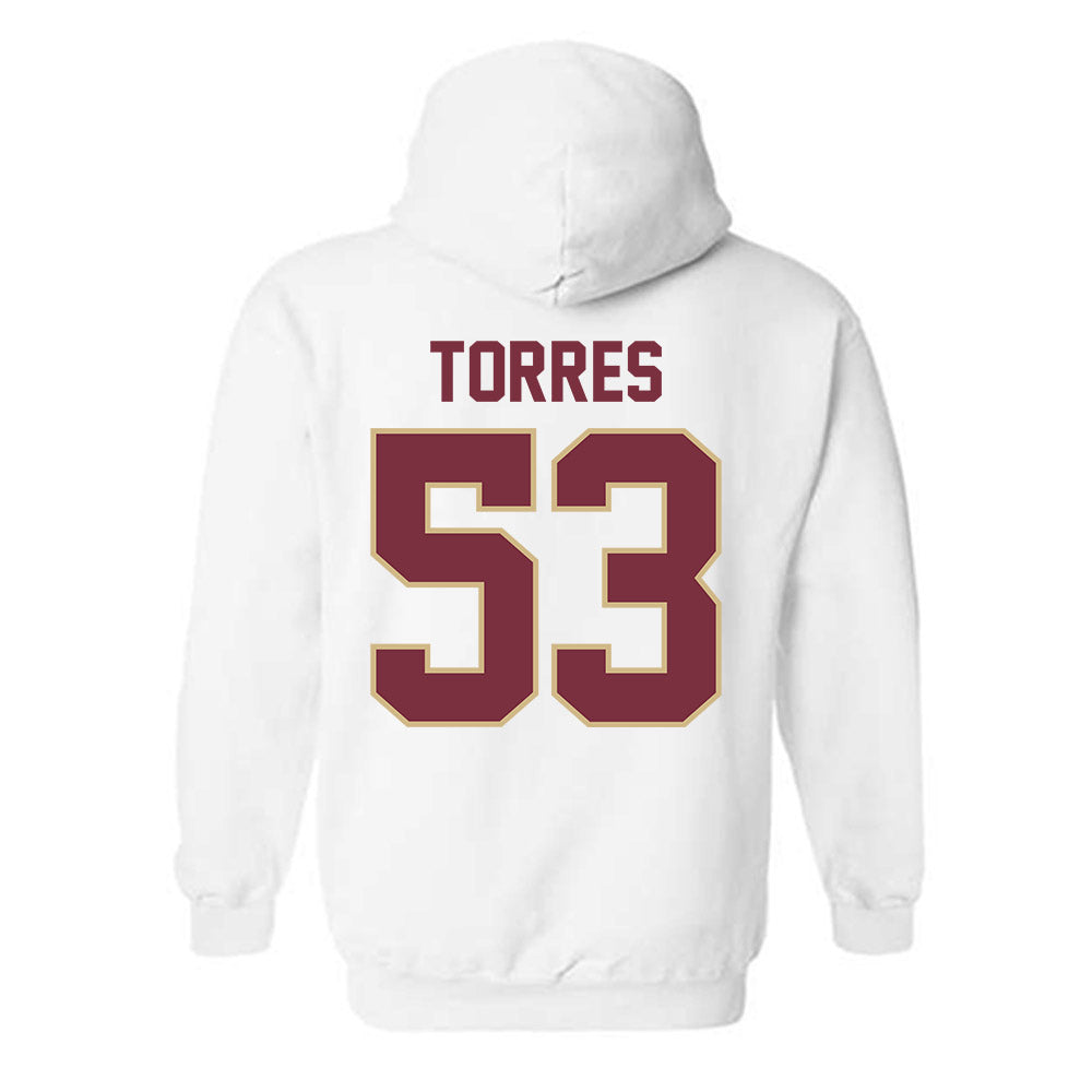 FSU - NCAA Football : Brandon Torres - Classic Shersey Hooded Sweatshirt-1