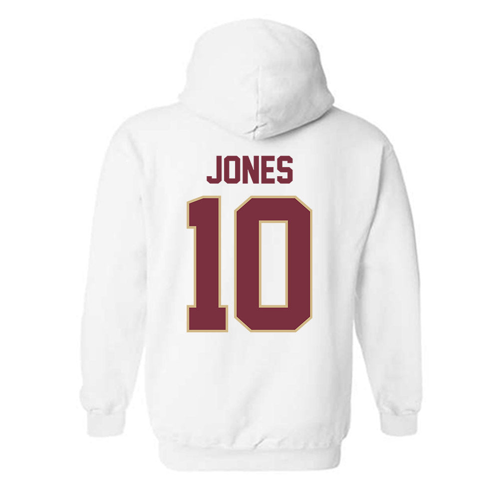 FSU - NCAA Football : Christopher Jones - Classic Shersey Hooded Sweatshirt-1