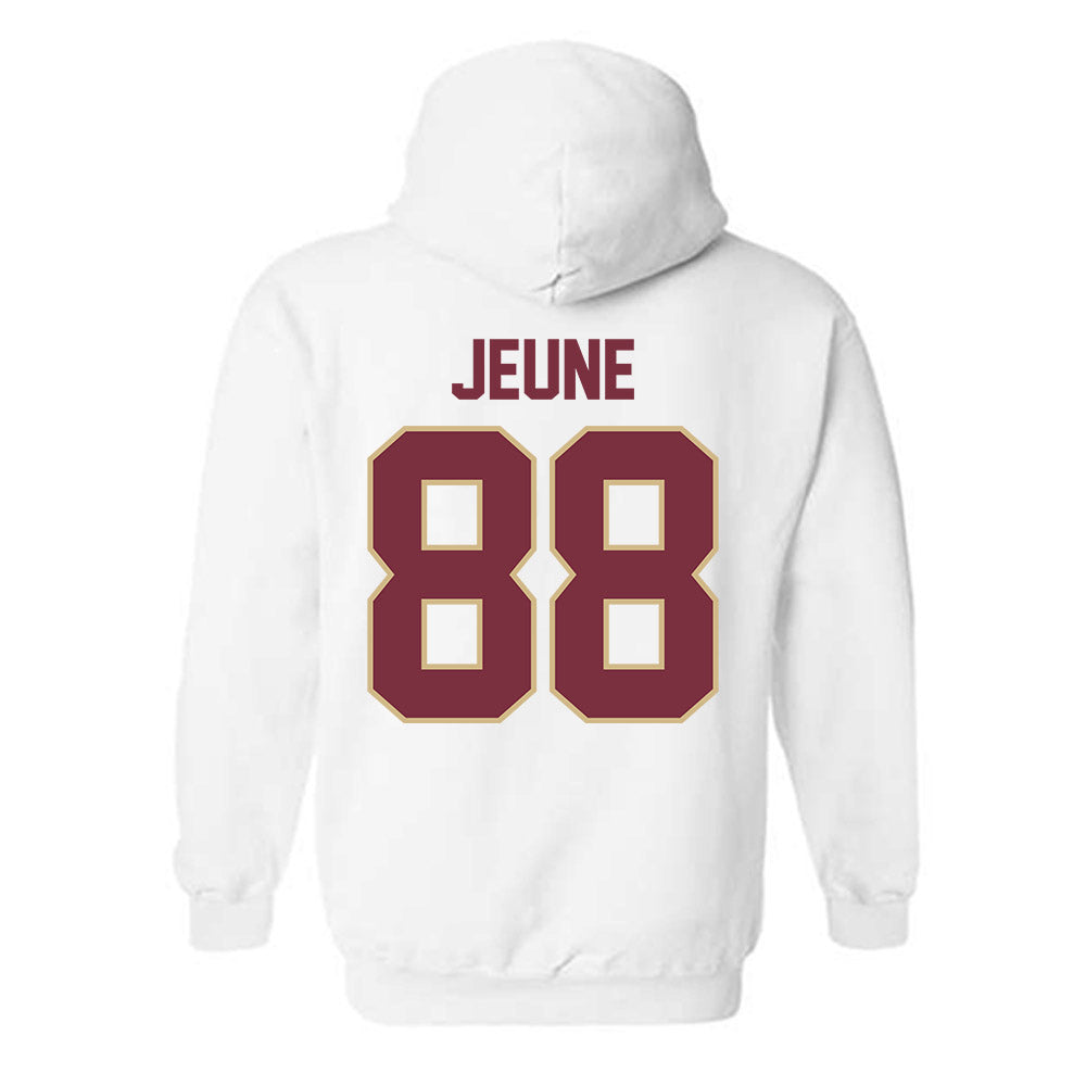 FSU - NCAA Football : Keenen Jeune - Classic Shersey Hooded Sweatshirt-1