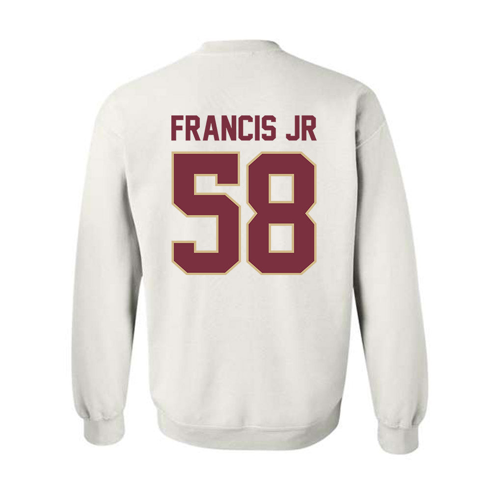 FSU - NCAA Football : Luke Francis Jr. - Classic Shersey Crewneck Sweatshirt-1