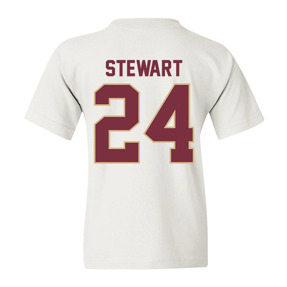 FSU - NCAA Women's Basketball : Morgan Stewart - Classic Shersey Youth T-Shirt-1