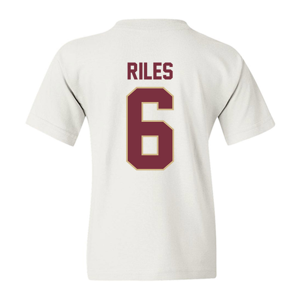 FSU - NCAA Football : Desirrio Riles - Classic Shersey Youth T-Shirt-1