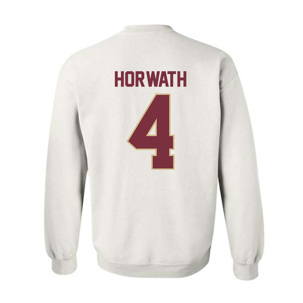 FSU - NCAA Beach Volleyball : Jess Horwath - Classic Shersey Crewneck Sweatshirt-1