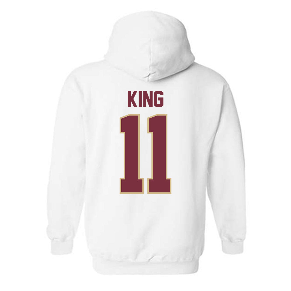 FSU - NCAA Women's Lacrosse : Danica King - Classic Shersey Hooded Sweatshirt-1