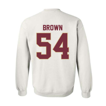 FSU - NCAA Football : Chastan Brown - Classic Shersey Crewneck Sweatshirt-1