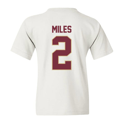 FSU - NCAA Men's Basketball : Cam Miles - Classic Shersey Youth T-Shirt-1
