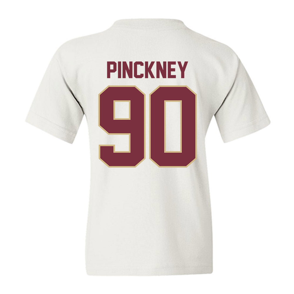 FSU - NCAA Football : Jaemin Pinckney - Classic Shersey Youth T-Shirt-1