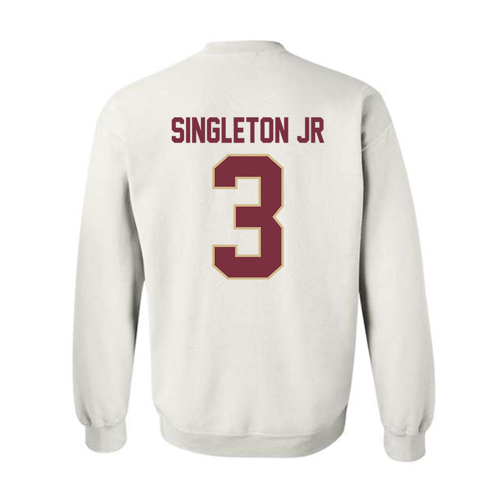 FSU - NCAA Football : Samuel Singleton Jr - Classic Shersey Crewneck Sweatshirt-1