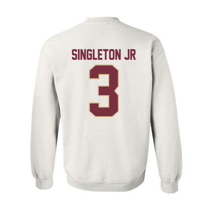 FSU - NCAA Football : Samuel Singleton Jr - Classic Shersey Crewneck Sweatshirt-1