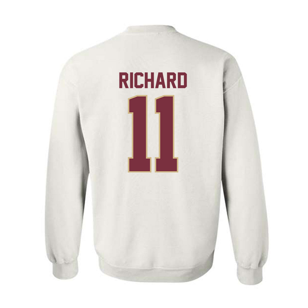 FSU - NCAA Football : Cj Richard - Classic Shersey Crewneck Sweatshirt-1