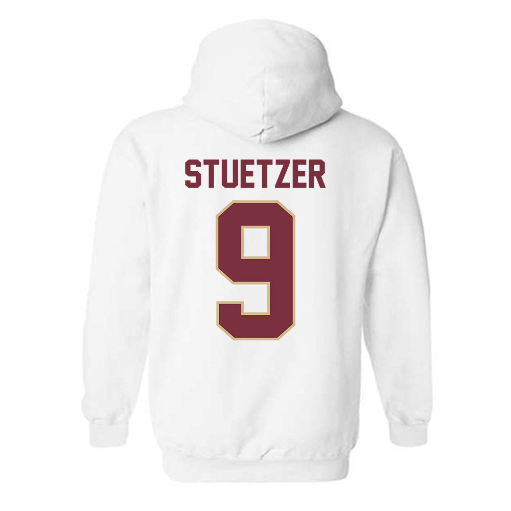 FSU - NCAA Baseball : John Stuetzer - Classic Shersey Hooded Sweatshirt-1