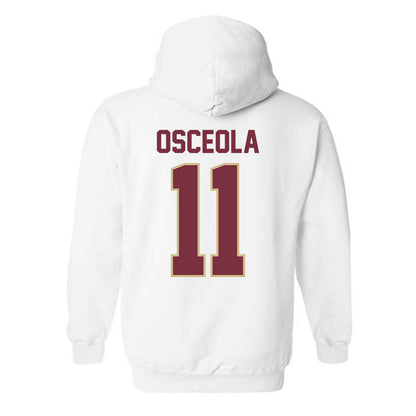 FSU - NCAA Men's Basketball : Xavier Osceola - Classic Shersey Hooded Sweatshirt-1