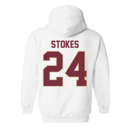 FSU - NCAA Baseball : Cole Stokes - Classic Shersey Hooded Sweatshirt-1