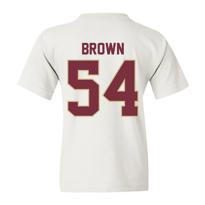 FSU - NCAA Football : Chastan Brown - Classic Shersey Youth T-Shirt-1