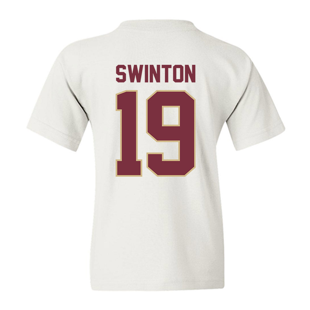 FSU - NCAA Men's Basketball : AJ Swinton - Classic Shersey Youth T-Shirt-1