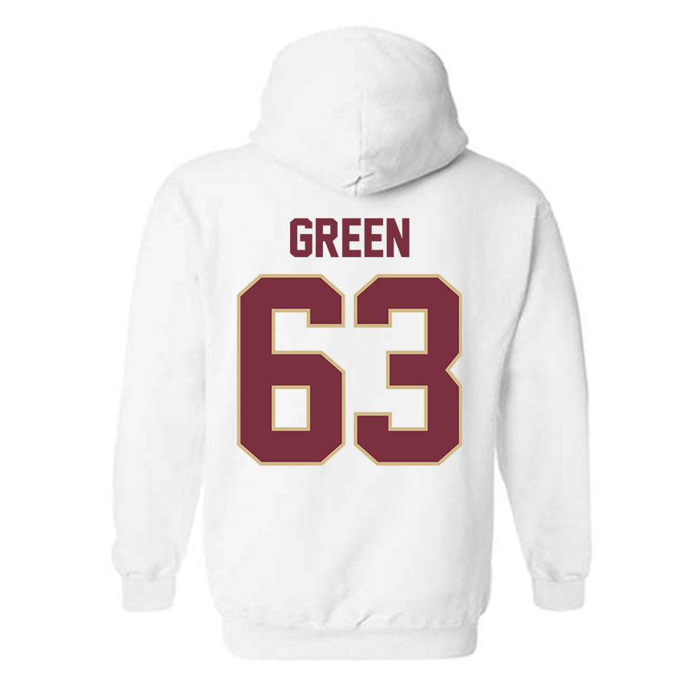 FSU - NCAA Football : Jakobe Green - Classic Shersey Hooded Sweatshirt-1