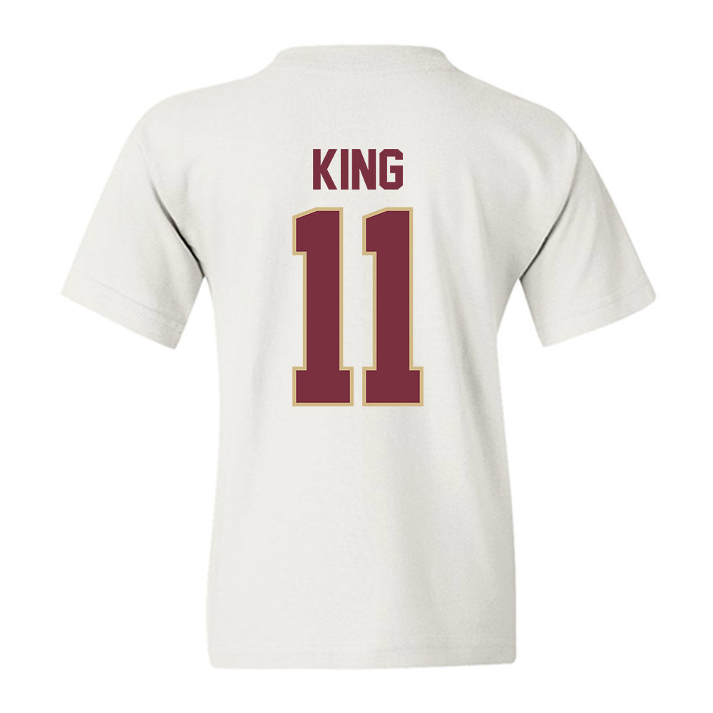 FSU - NCAA Women's Lacrosse : Danica King - Classic Shersey Youth T-Shirt-1