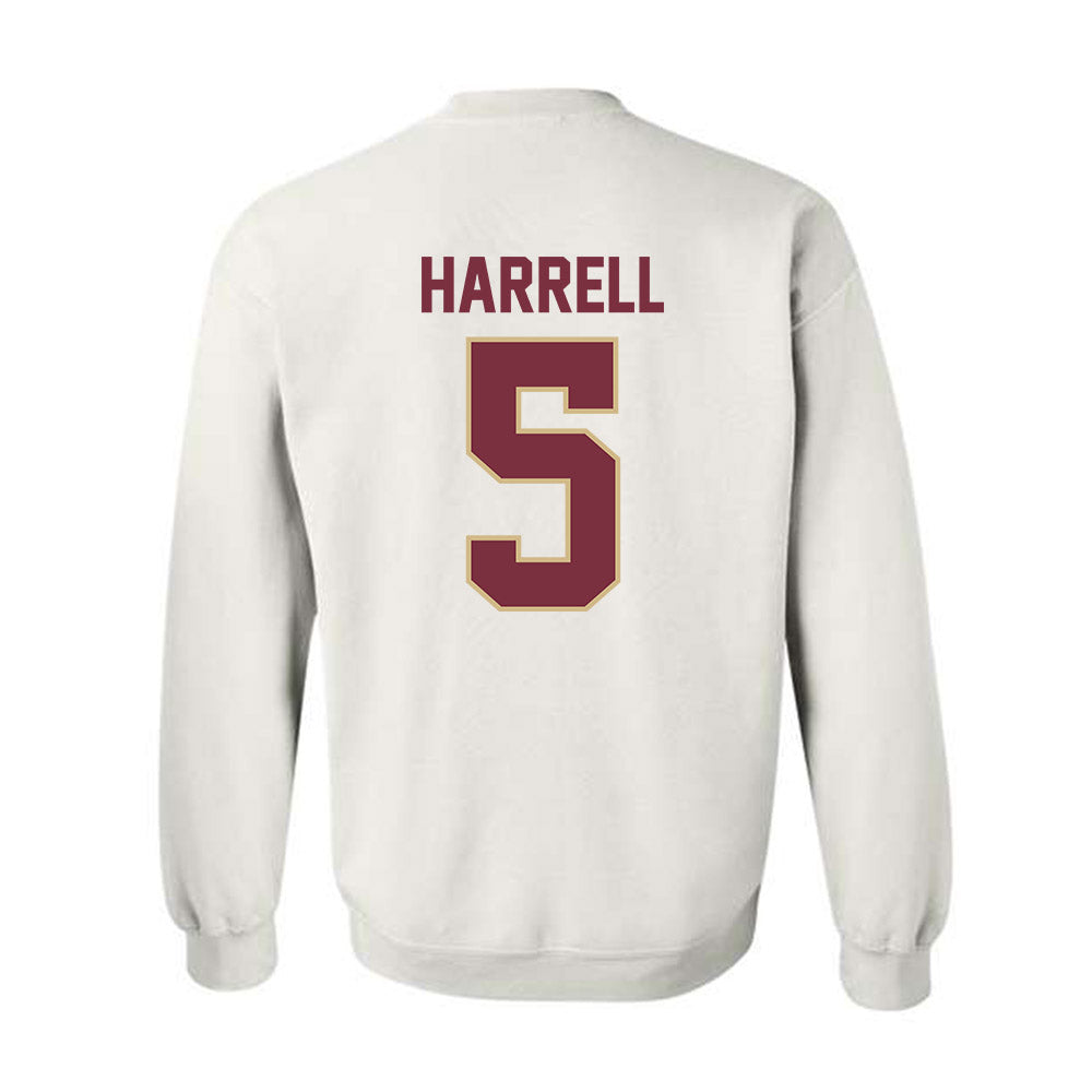 FSU - NCAA Women's Lacrosse : Summer Harrell - Classic Shersey Crewneck Sweatshirt-1