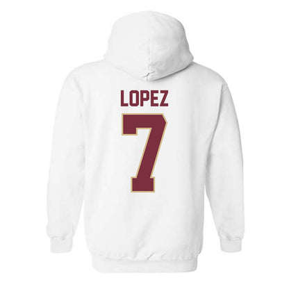 FSU - NCAA Football : Jasen Lopez - Classic Shersey Hooded Sweatshirt-1