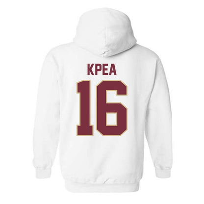 FSU - NCAA Women's Volleyball : Nenu Kpea - Classic Shersey Hooded Sweatshirt-1