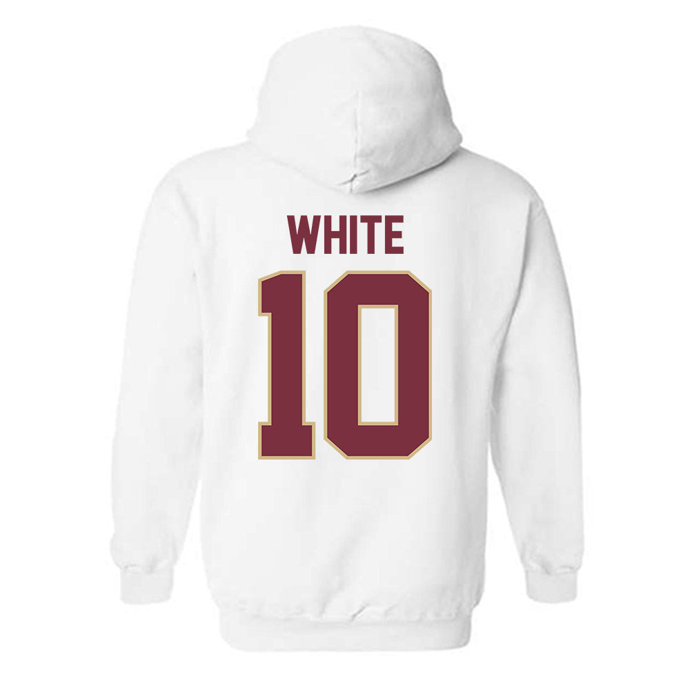 FSU - NCAA Football : Efrem White - Classic Shersey Hooded Sweatshirt-1