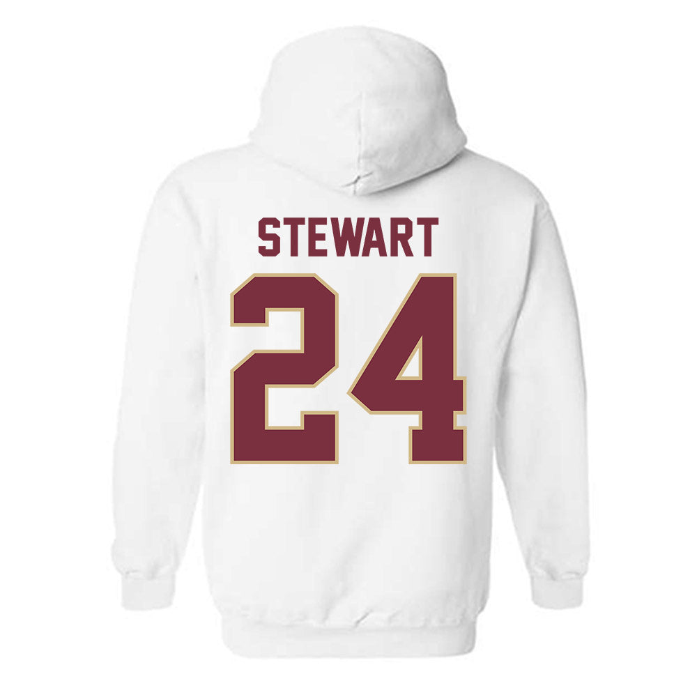 FSU - NCAA Women's Basketball : Morgan Stewart - Classic Shersey Hooded Sweatshirt-1