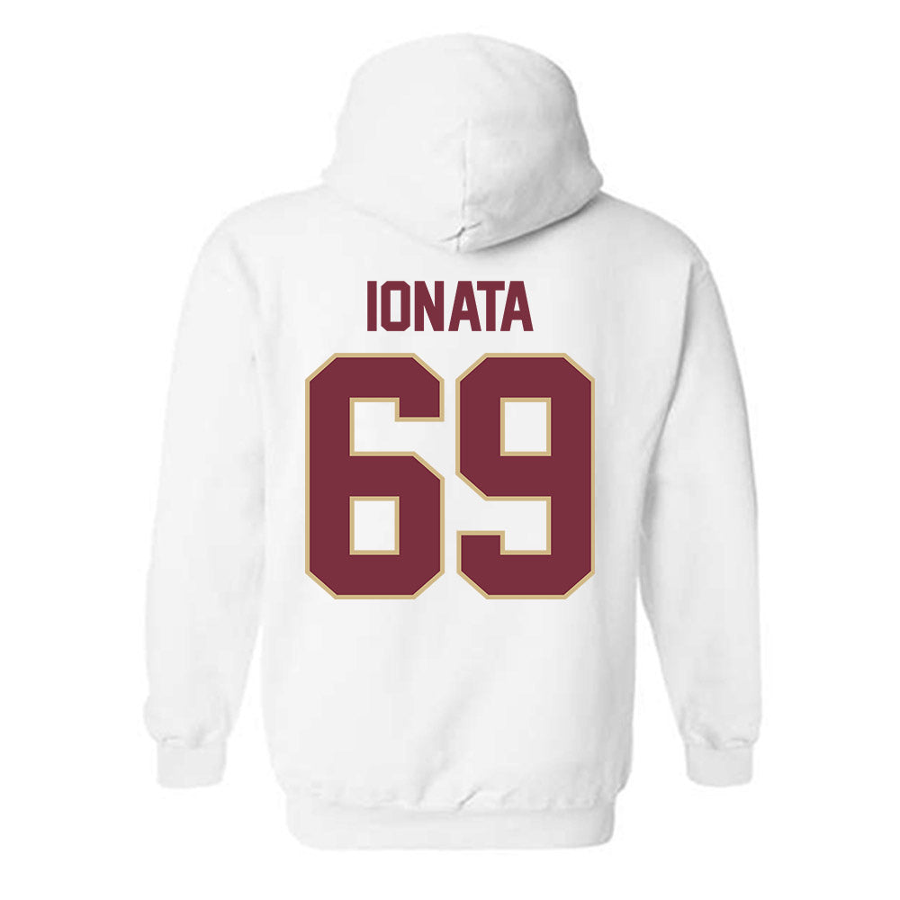FSU - NCAA Football : Mike Ionata - Classic Shersey Hooded Sweatshirt-1