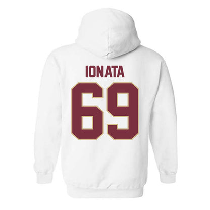 FSU - NCAA Football : Mike Ionata - Classic Shersey Hooded Sweatshirt-1