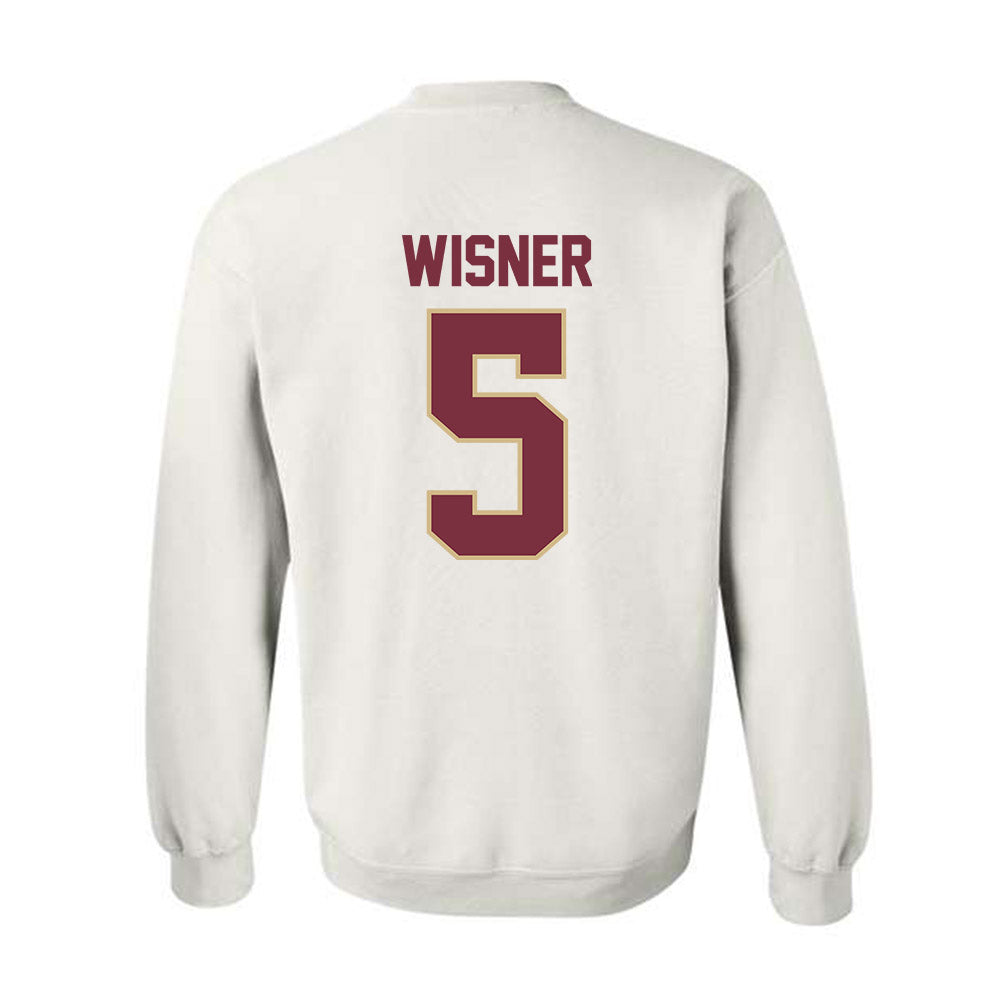 FSU - NCAA Football : Tre Wisner - Classic Shersey Crewneck Sweatshirt-1