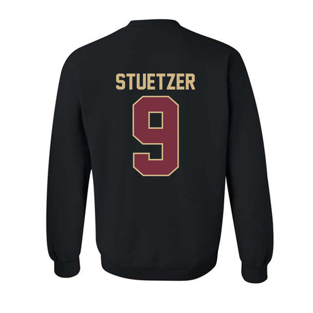 FSU - NCAA Baseball : John Stuetzer - Classic Shersey Crewneck Sweatshirt-1