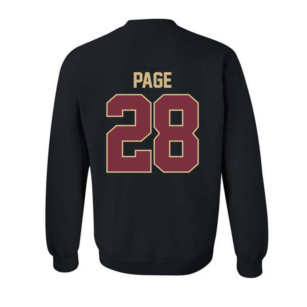 FSU - NCAA Women's Soccer : Olivia Page - Classic Shersey Crewneck Sweatshirt-1
