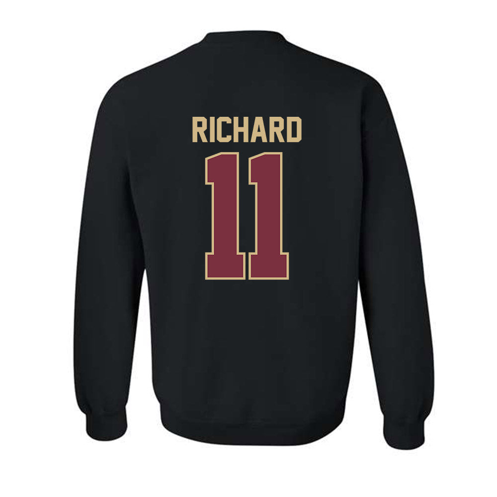FSU - NCAA Football : Cj Richard - Classic Shersey Crewneck Sweatshirt-1
