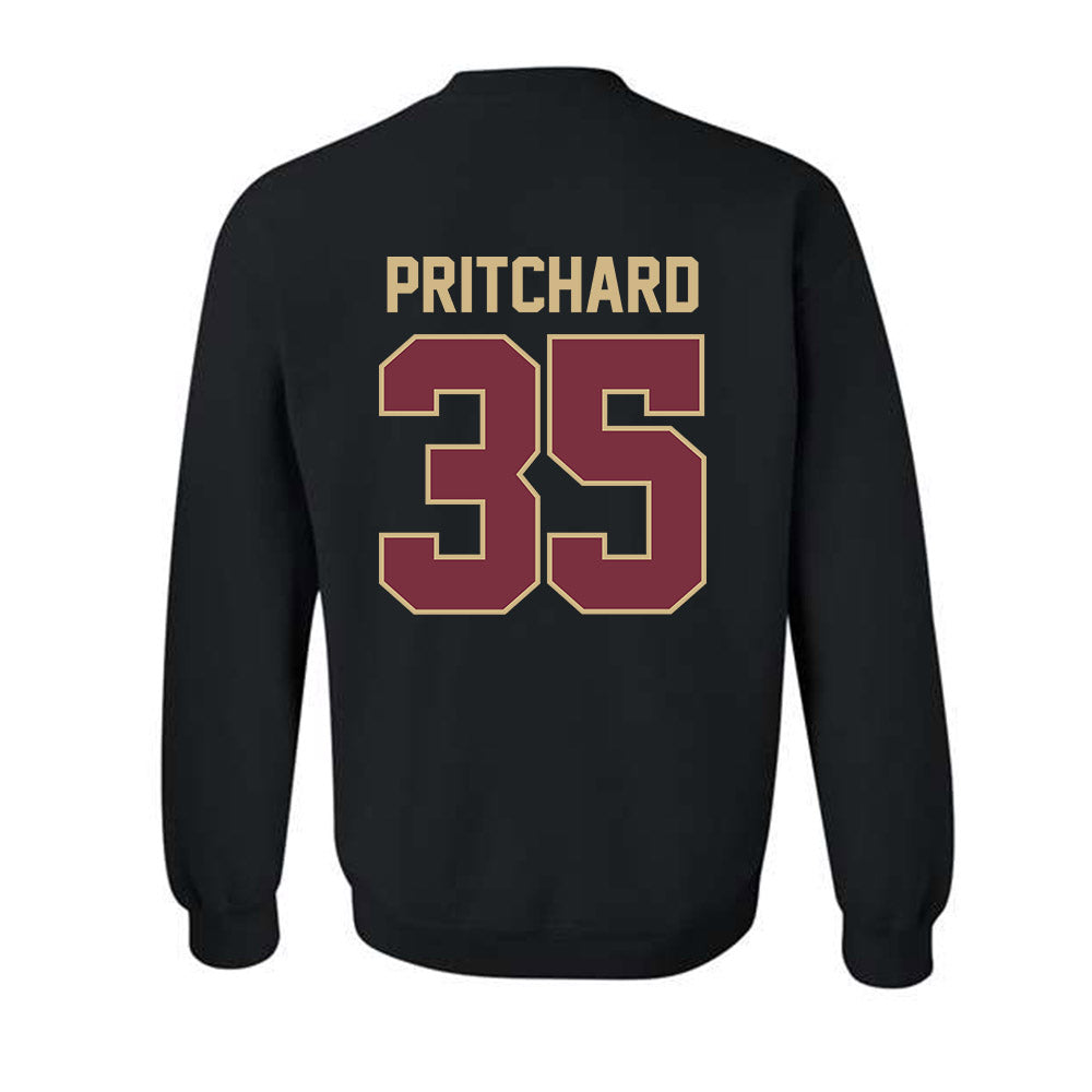 FSU - NCAA Football : Ethan Pritchard - Classic Shersey Crewneck Sweatshirt-1