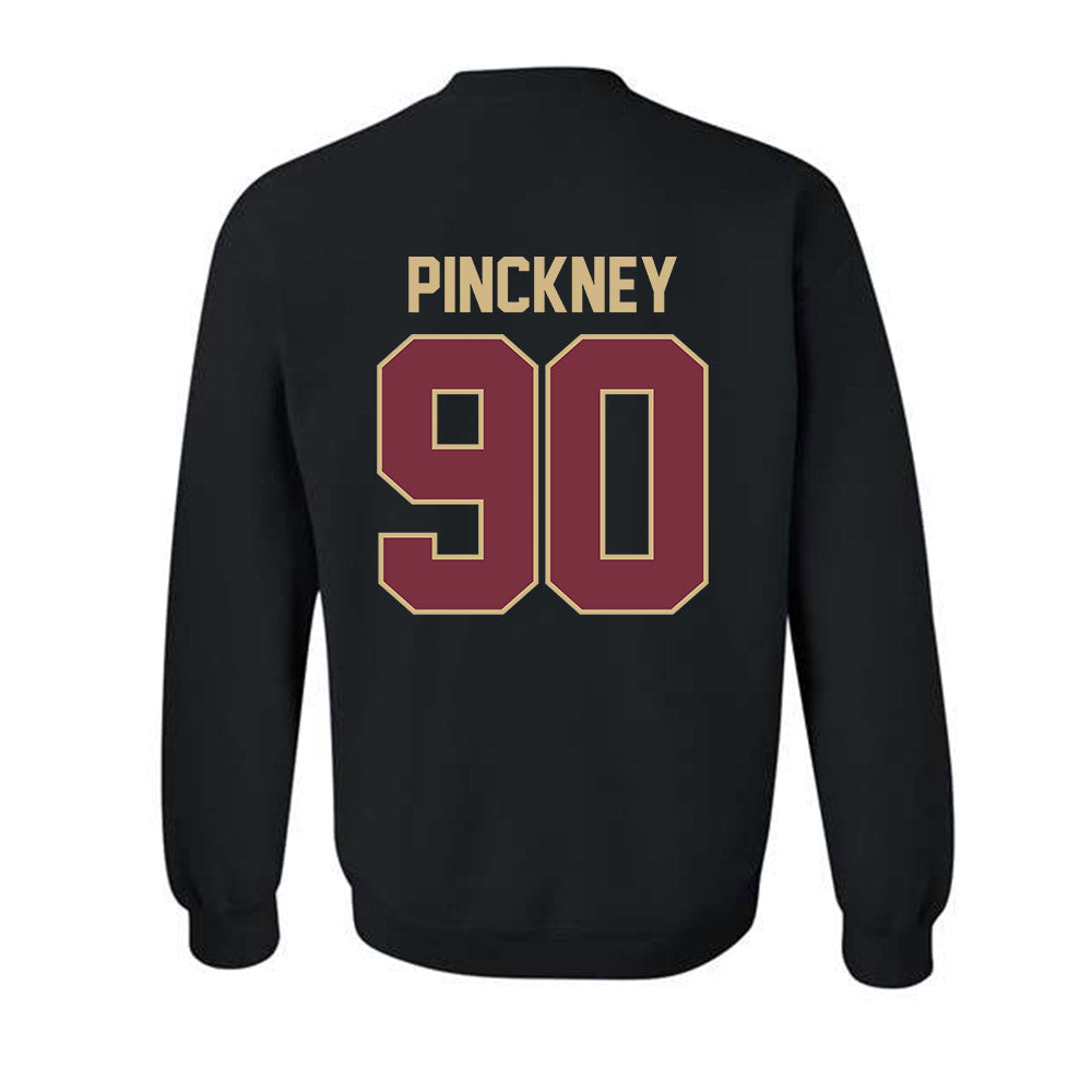 FSU - NCAA Football : Jaemin Pinckney - Classic Shersey Crewneck Sweatshirt-1