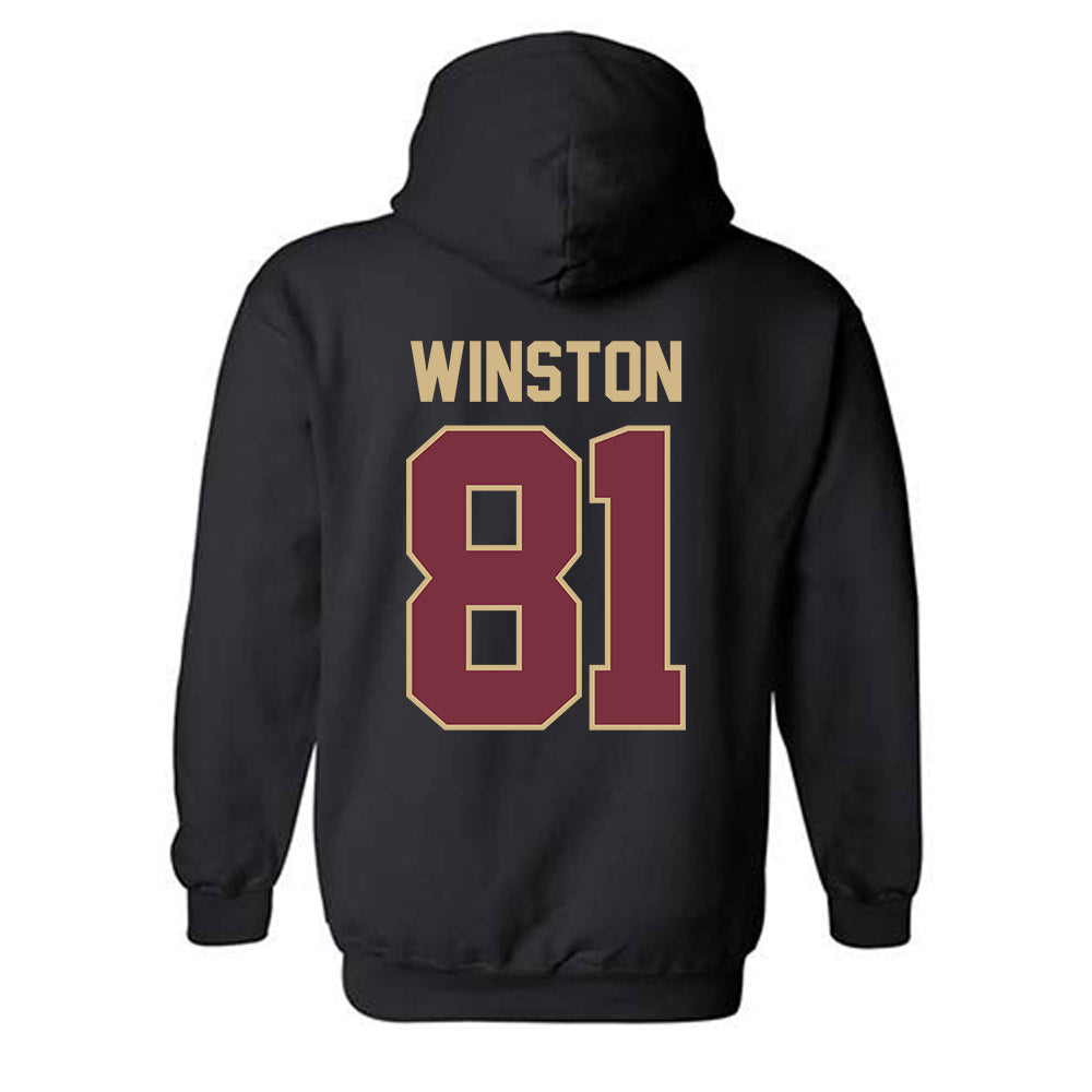 FSU - NCAA Football : Jonah Winston - Classic Shersey Hooded Sweatshirt-1