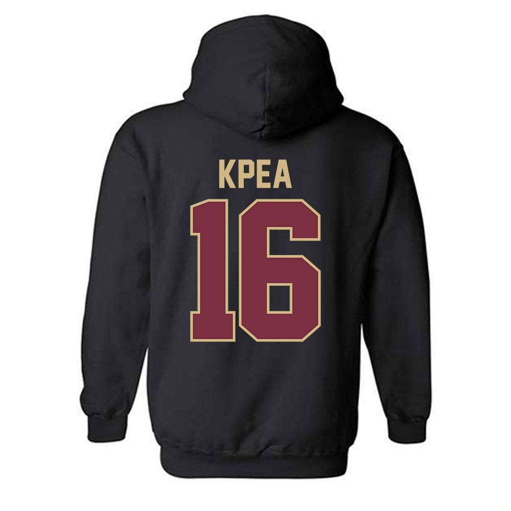 FSU - NCAA Women's Volleyball : Nenu Kpea - Classic Shersey Hooded Sweatshirt-1