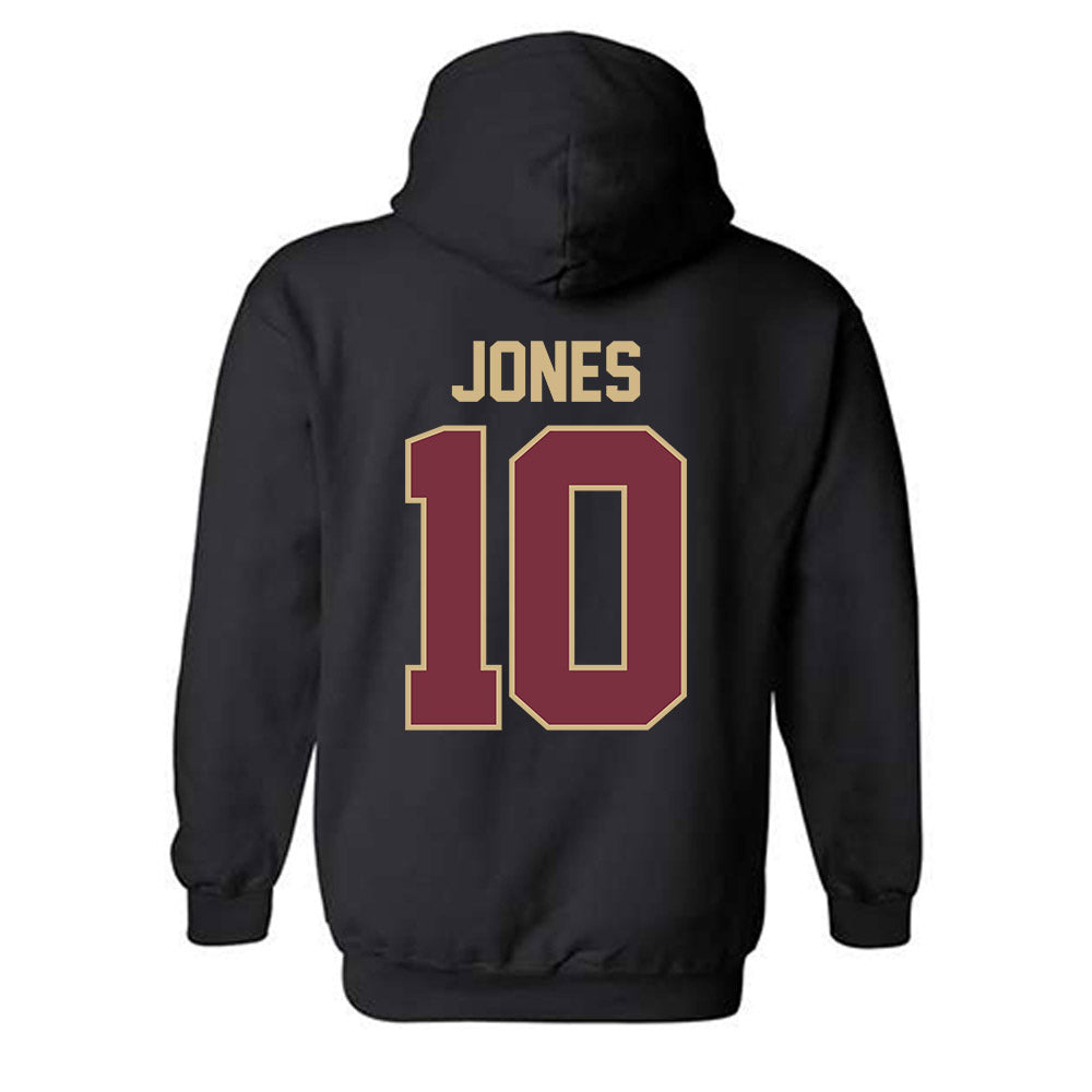 FSU - NCAA Men's Basketball : Lajae Jones - Classic Shersey Hooded Sweatshirt-1