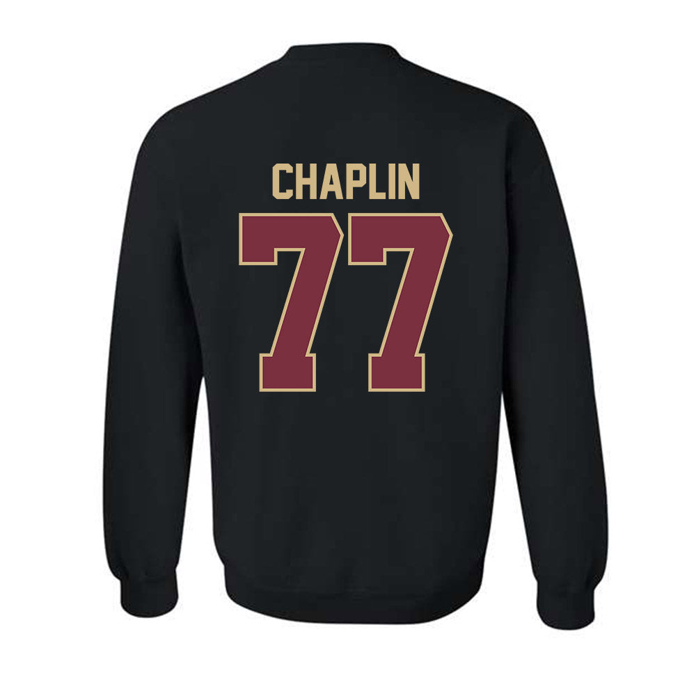 FSU - NCAA Football : Xavier Chaplin - Classic Shersey Crewneck Sweatshirt-1