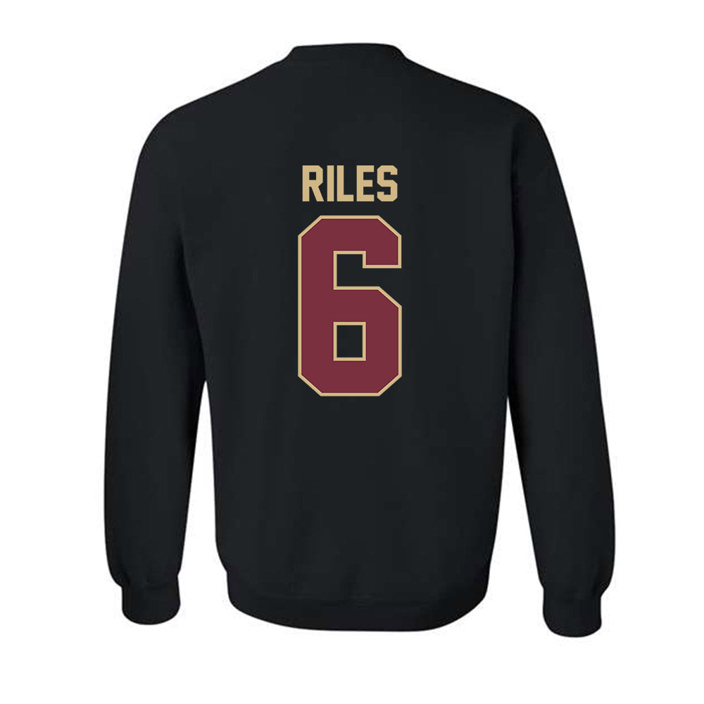 FSU - NCAA Football : Desirrio Riles - Classic Shersey Crewneck Sweatshirt-1