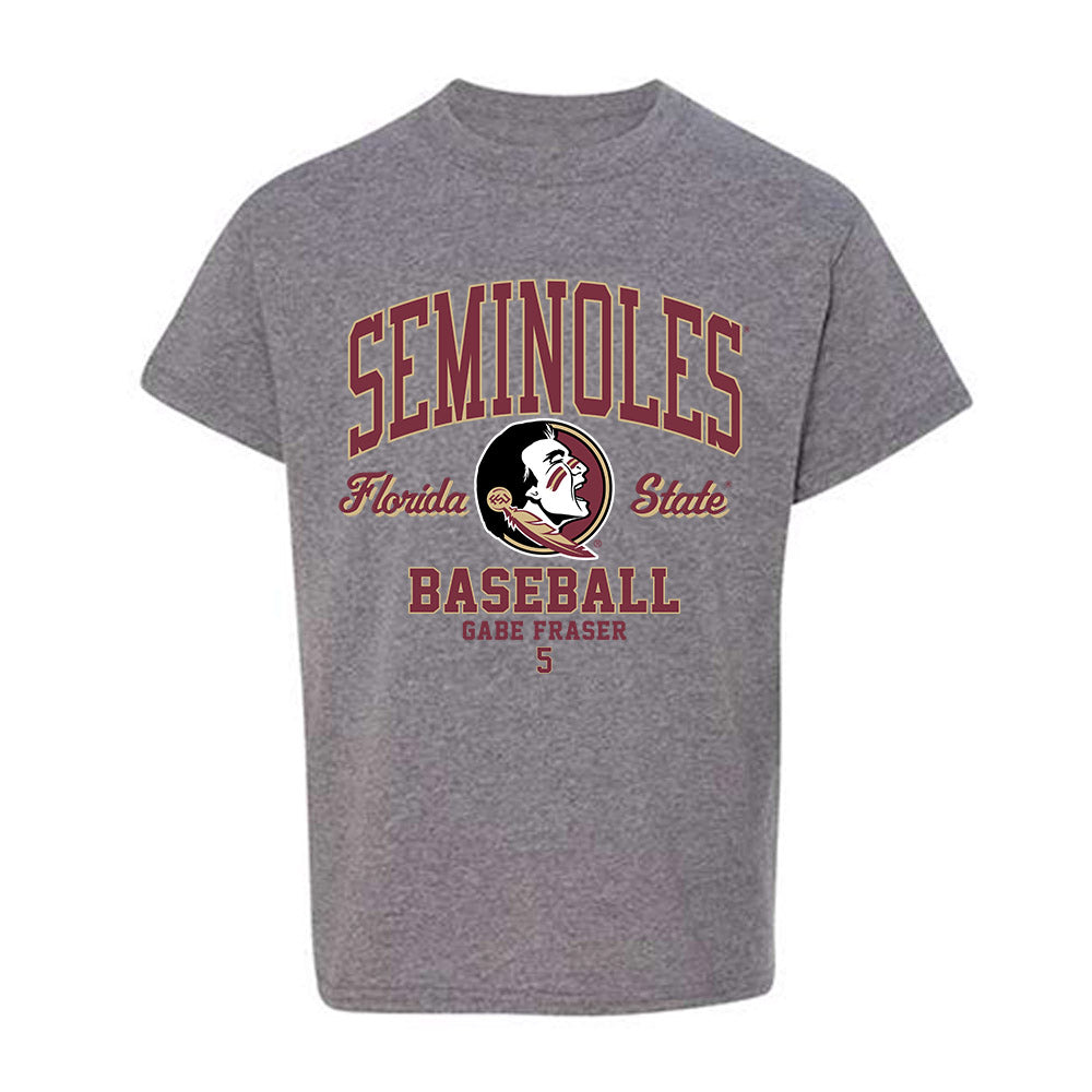 FSU - NCAA Baseball : Gabe Fraser - Classic Fashion Shersey Youth T-Shirt-0