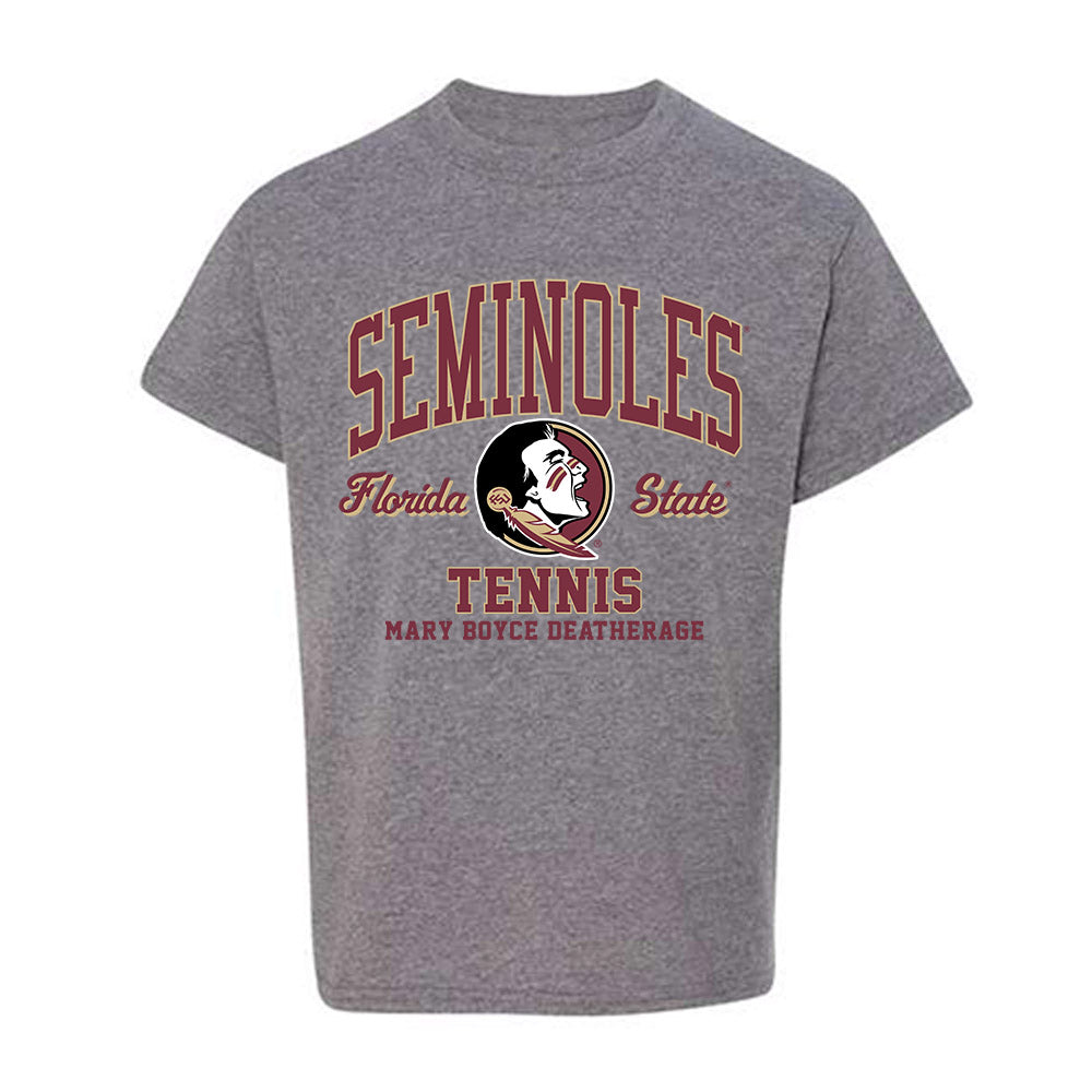 FSU - NCAA Women's Tennis : Mary Boyce Deatherage - Classic Fashion Shersey Youth T-Shirt-0