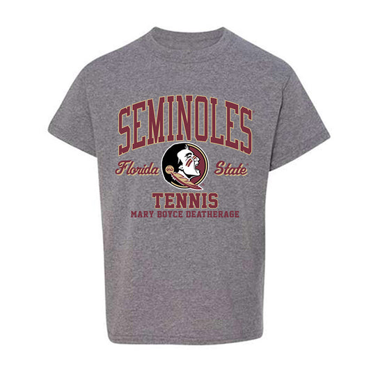 FSU - NCAA Women's Tennis : Mary Boyce Deatherage - Classic Fashion Shersey Youth T-Shirt-0