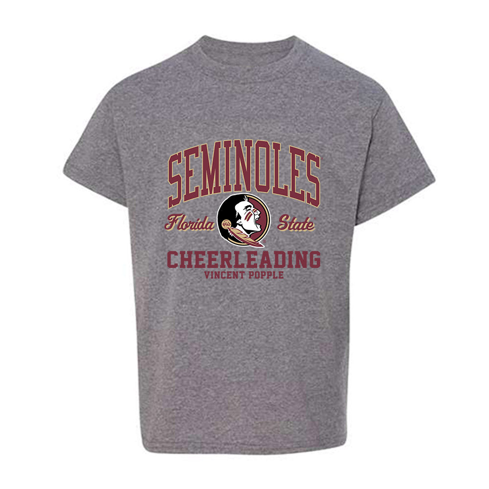 FSU - NCAA Cheerleading : Vincent Popple - Classic Fashion Shersey Youth T-Shirt-0