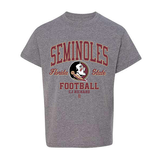 FSU - NCAA Football : Cj Richard - Classic Fashion Shersey Youth T-Shirt-0