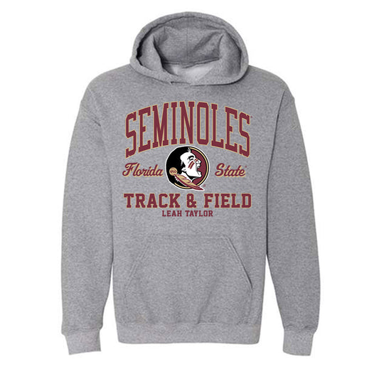 FSU - NCAA Women's Track & Field : Leah Taylor - Classic Fashion Shersey Hooded Sweatshirt-0